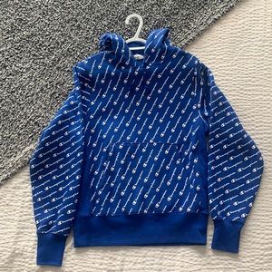 blue Champion hoodie